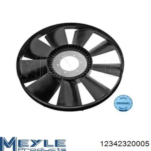Rodete ventilador, refrigeración de motor 12342320005 Meyle