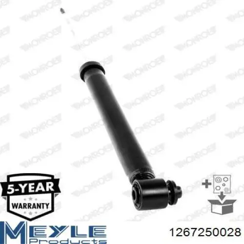 Стойка амортизатора задняя Meyle 1267250028 цена, от 59.60 USD