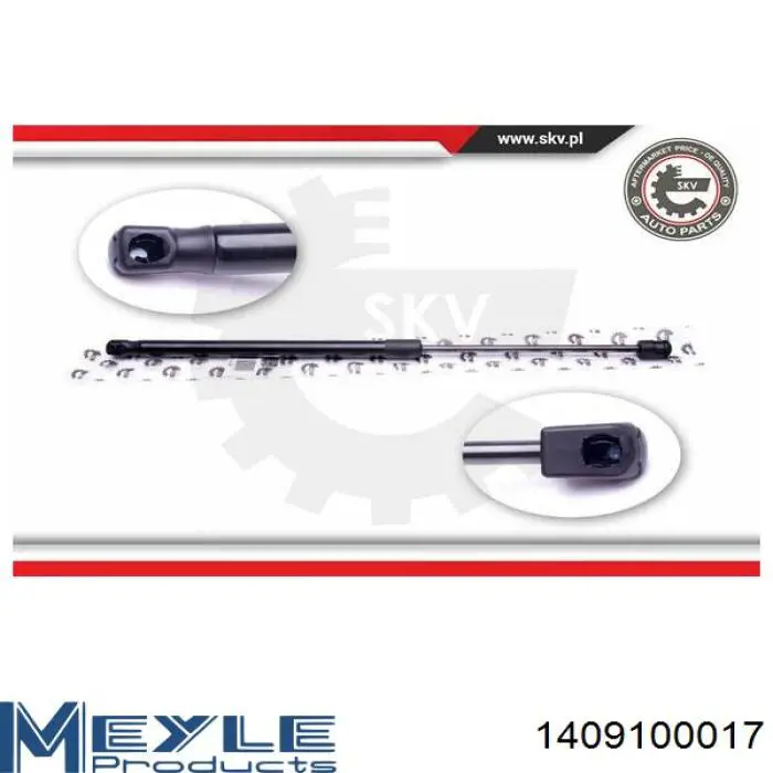 Амортизатор задней двери Meyle 1409100017 цена, от 8.09 USD