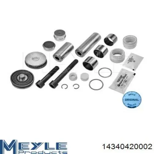 14340420002 Meyle kit de reparação de suporte do freio dianteiro