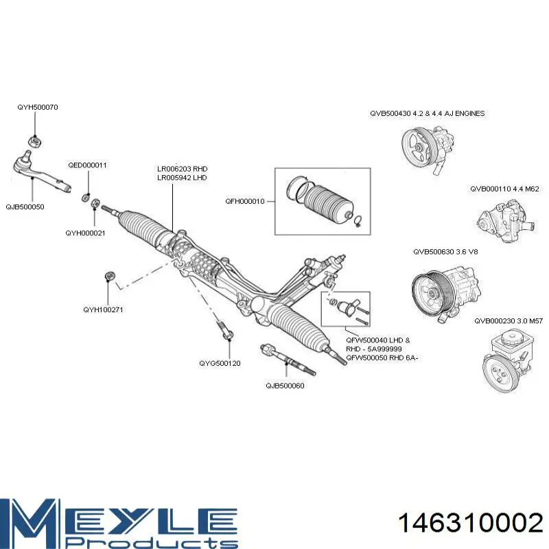 146310002 Meyle ГУР руля