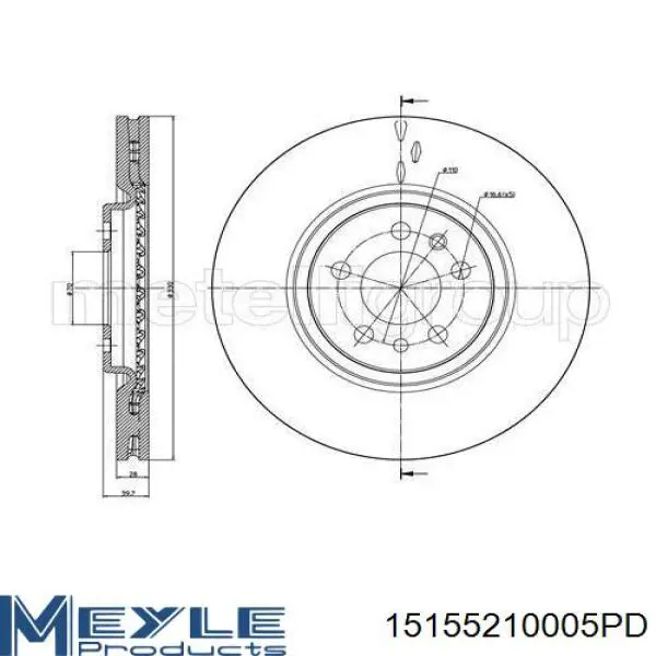 Купить 0051767384 Fiat/Alfa/Lancia Ротор тормозной