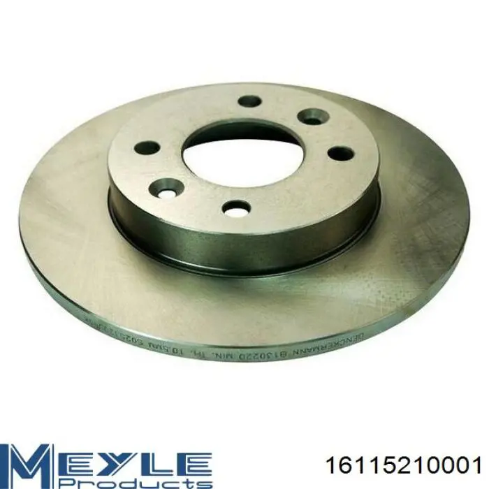 Передние тормозные диски 8671000083 Renault (RVI)