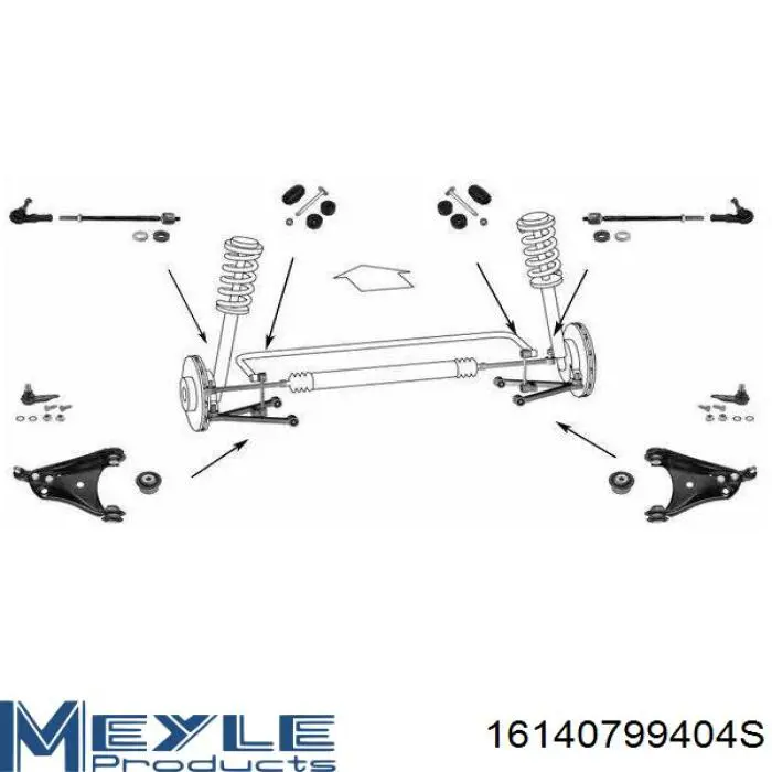  Meyle 16140799404S