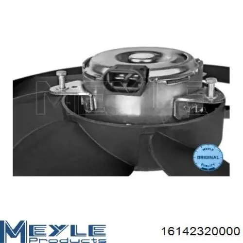Ventilador (rodete +motor) refrigeración del motor con electromotor completo 16142320000 Meyle