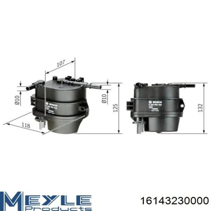 KL418 Mahle Original Фильтр топлива