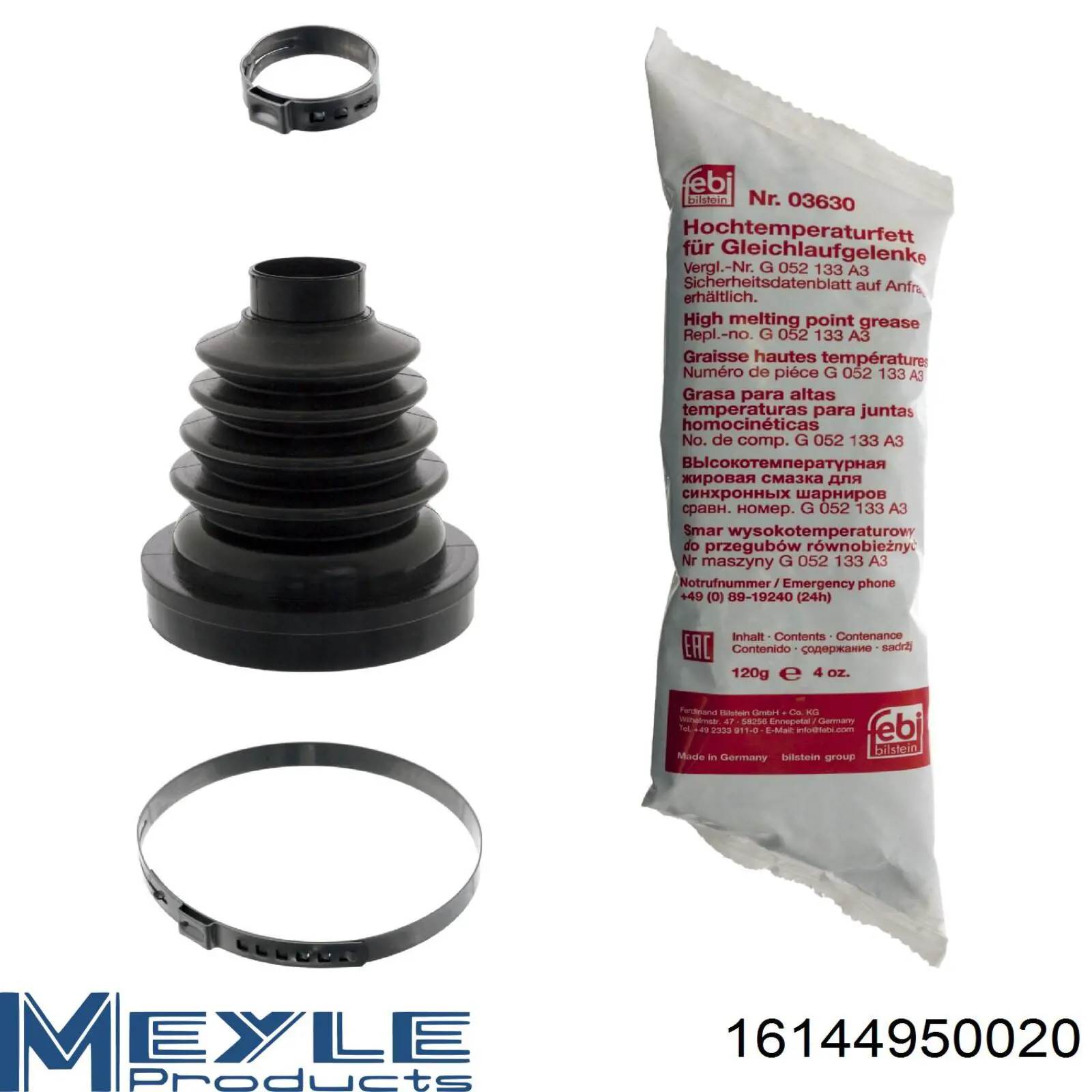 100194 Febi Пыльник гранаты внутренний, левый