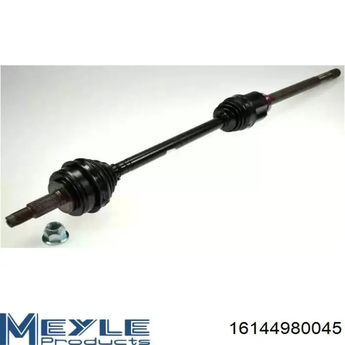 Привод передний левый Meyle 16144980045 цена, от 105.44 USD