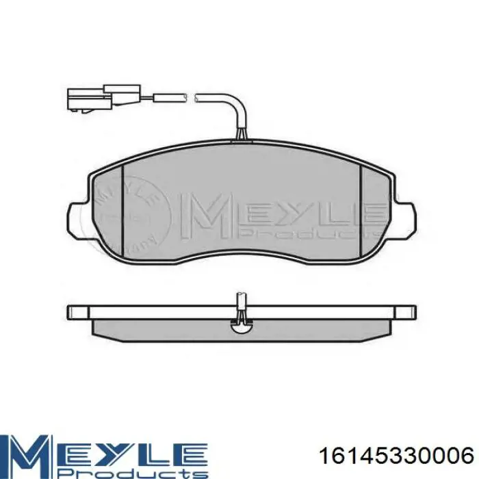 Задние барабанные колодки 4501146 Opel