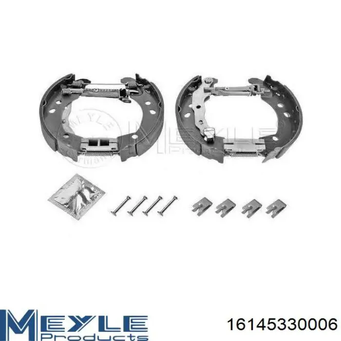 Купить 1605981 Opel Задние барабанные тормозные колодки