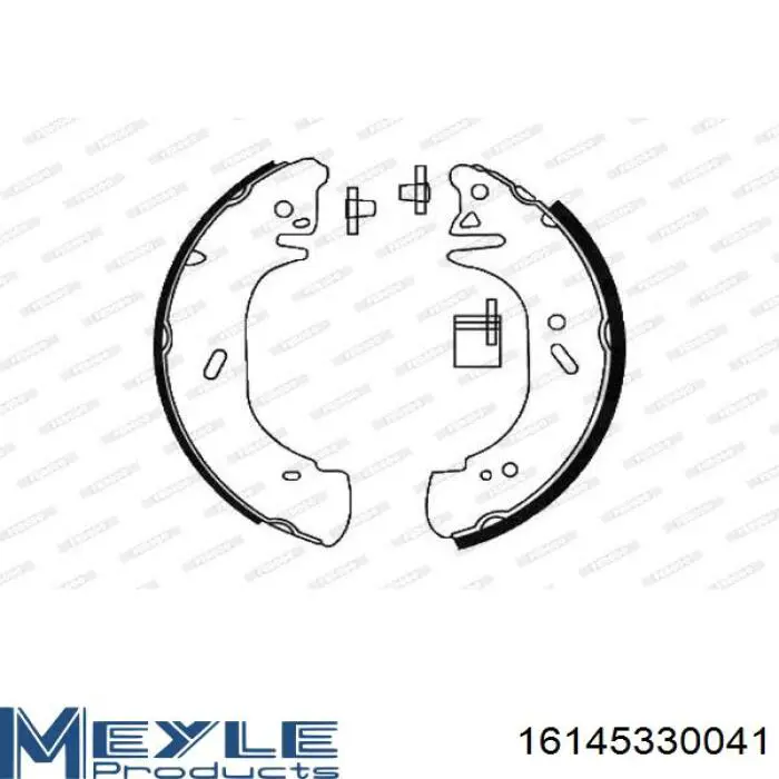 Купить K68069 Brembo Колодки тормозные задние барабанные, в сборе с цилиндрами, комплект