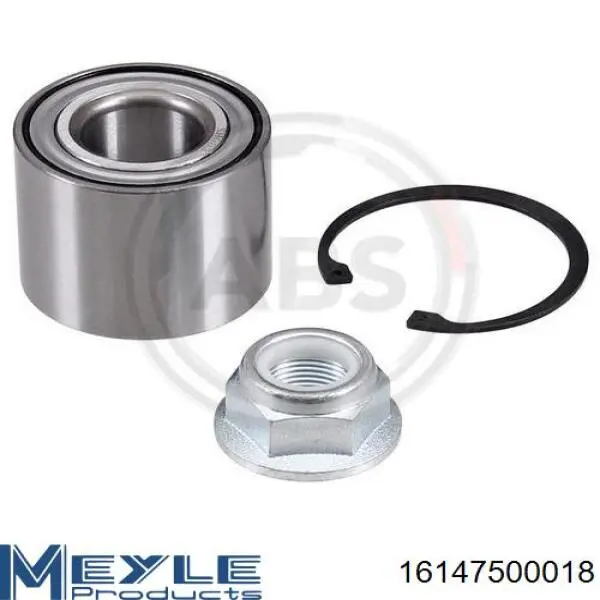 Подшипник задней ступицы 7701463987 Renault (RVI)