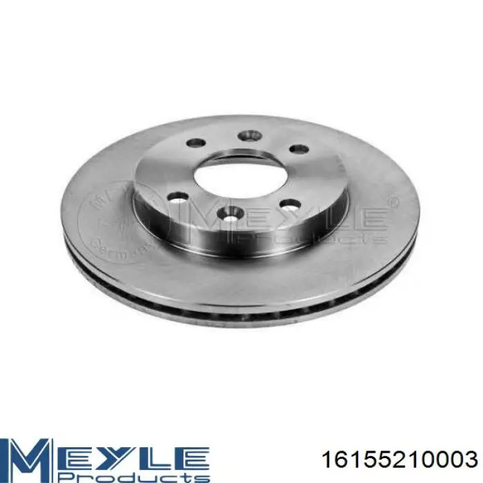 16155210003 Meyle диск тормозной передний