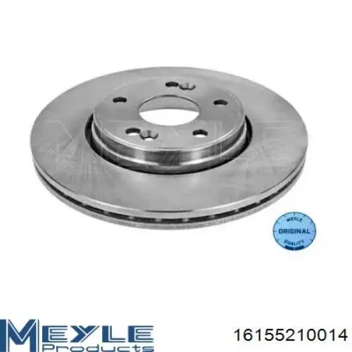 16155210014 Meyle диск тормозной передний