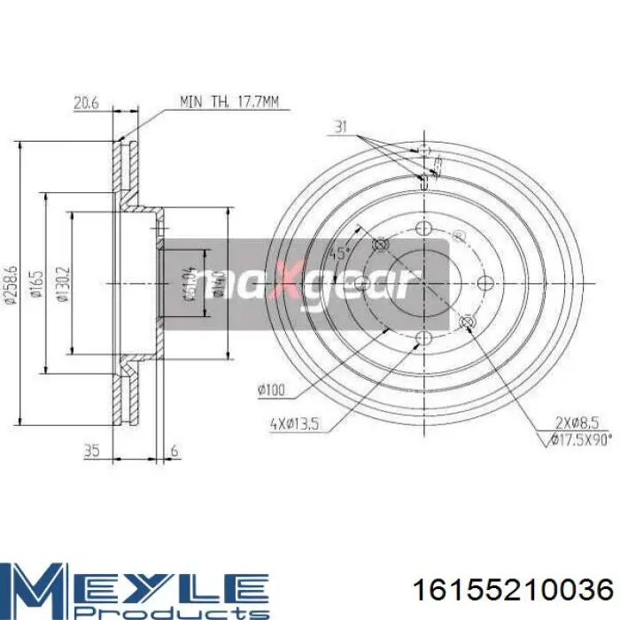 Купить 4020600Q0K Renault (RVI) Ротор тормозной