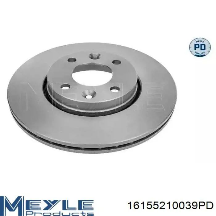16155210039PD Meyle передние тормозные диски