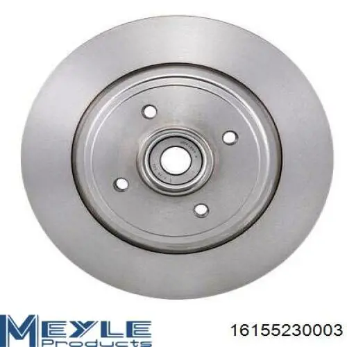 Купить 16155230003 Meyle Диск тормозной задний