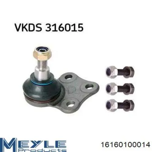 Купить 401600005R Renault (RVI) Нижняя шаровая опора