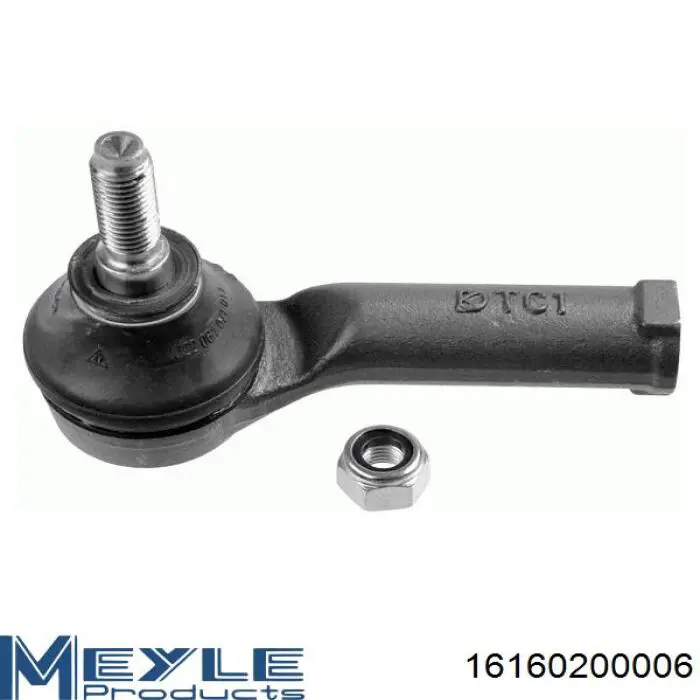 Купить 16160200006 Meyle Наконечник рулевой тяги, внешний