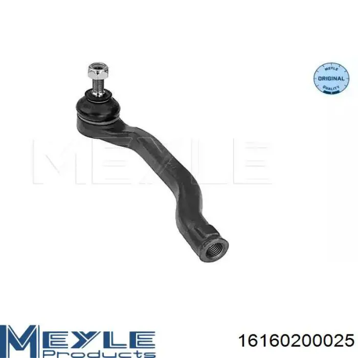 16-16 020 0025 Meyle наконечник рулевой тяги внешний