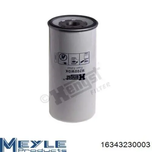 Filtro combustible 16343230003 Meyle