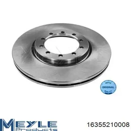 16355210008 Meyle диск тормозной передний