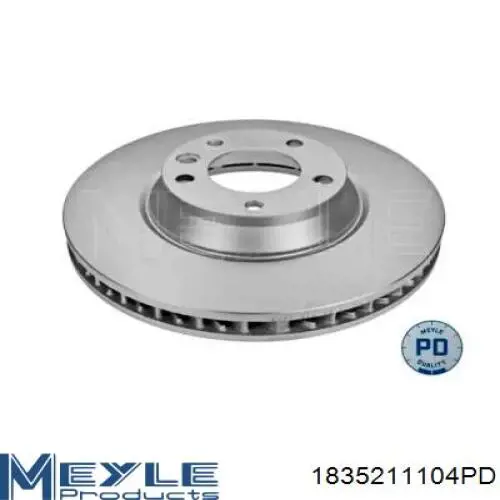 Тормоз дисковый передний Meyle 1835211104PD цена, от 100.57 USD