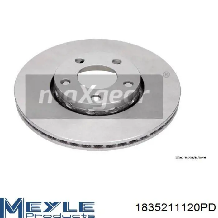 Передние тормозные диски 190683SPORT Maxgear