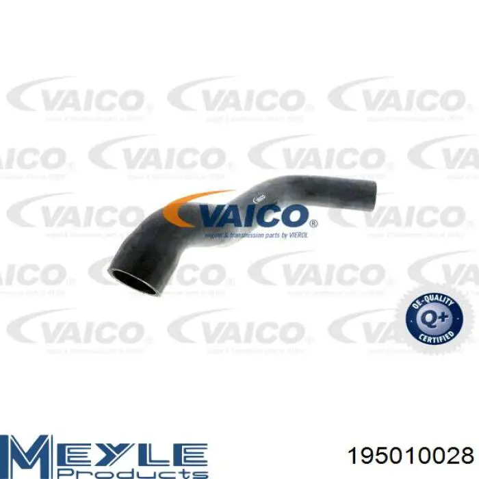 195010028 Meyle шланг (патрубок радиатора охлаждения нижний)