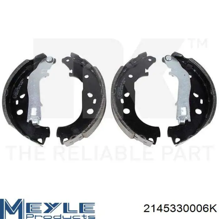 Купить 568001 Opel Задние барабанные тормозные колодки