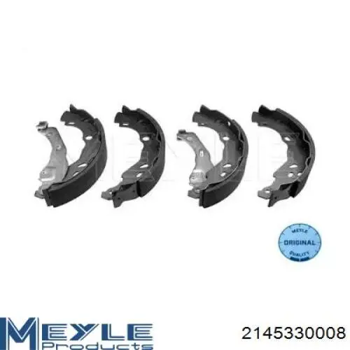 Задние барабанные колодки 8671020716 Motrio