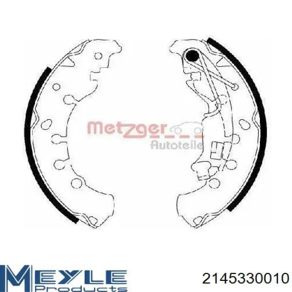 Барабанные колодки Meyle 2145330010
