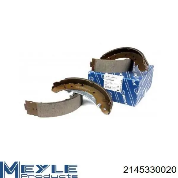 Задние барабанные колодки LPR07120 LPR