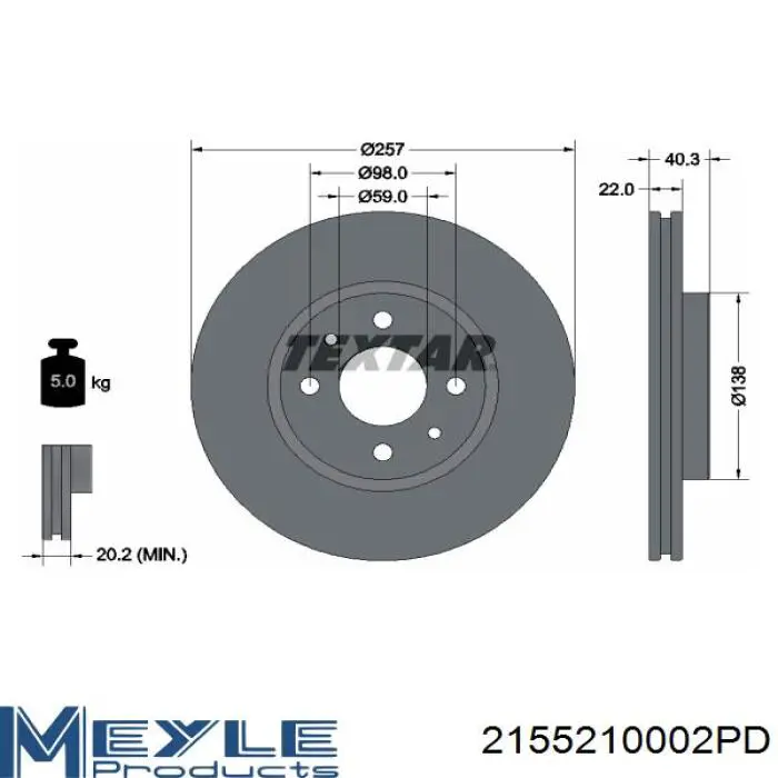 2155210002PD Meyle