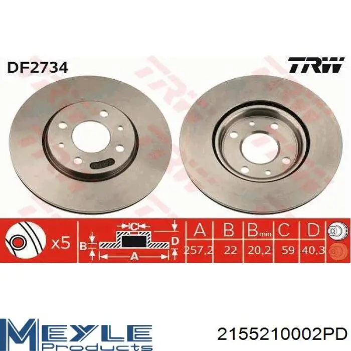 2155210002PD Meyle