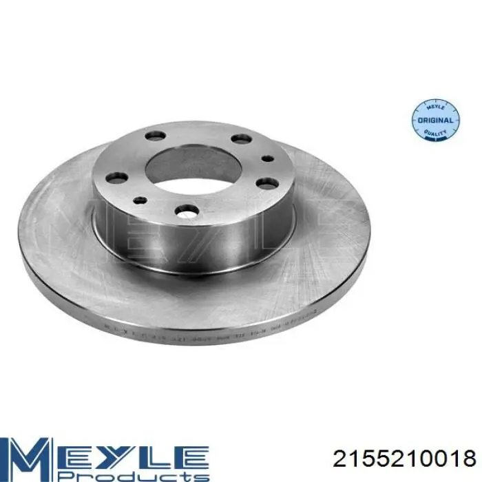 2155210018 Meyle Диск тормозной передний