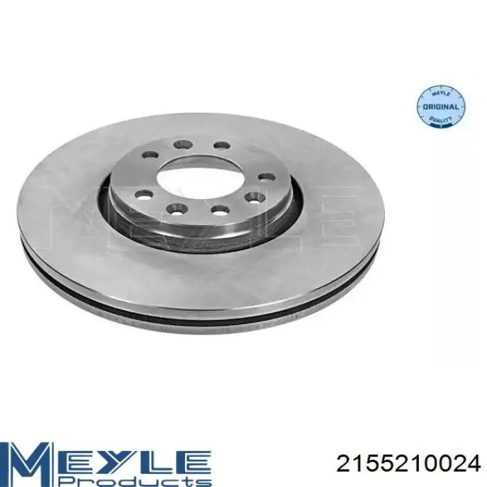215 521 0024 Meyle диск тормозной передний