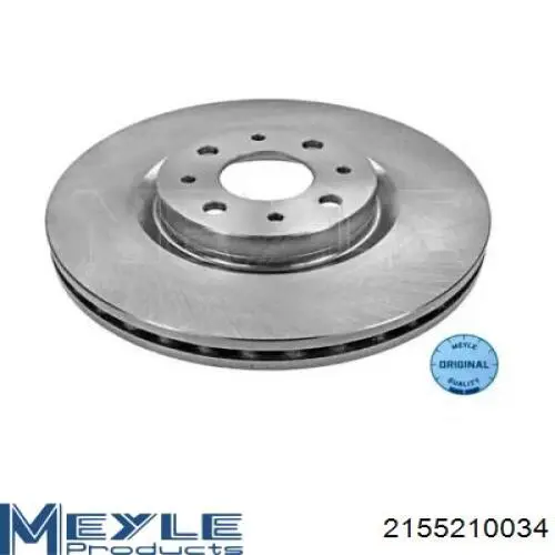2155210034 Meyle диск тормозной передний