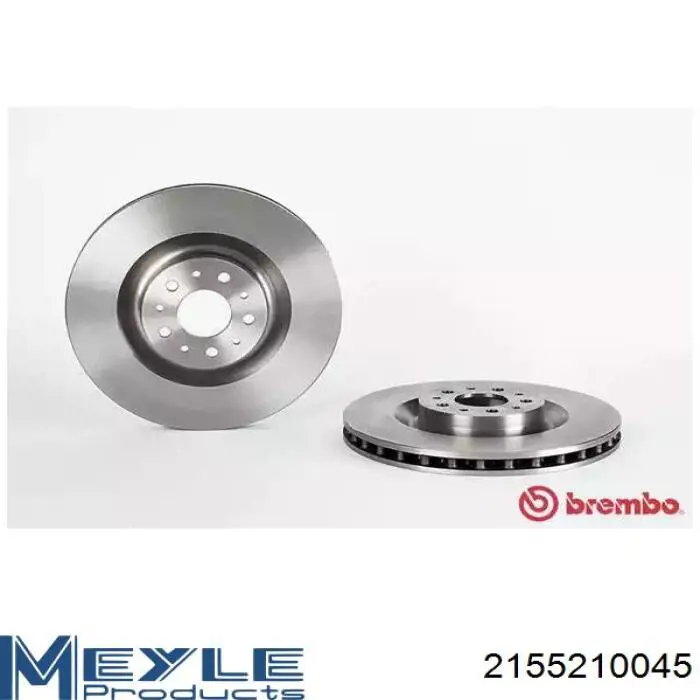 Передний тормозной диск Fiat/Alfa/Lancia 68201086AA