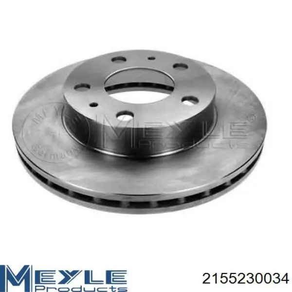 Тормозные диски 2155230034 Meyle