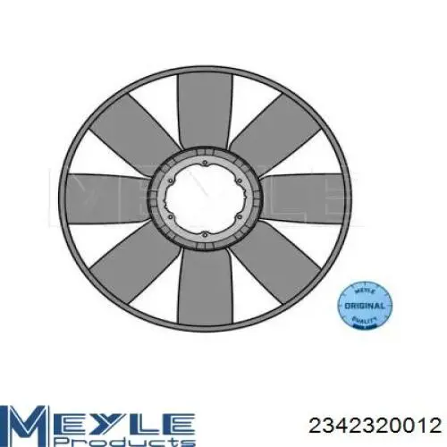 Крыльчатка радиатора охлаждения 2342320012 Meyle