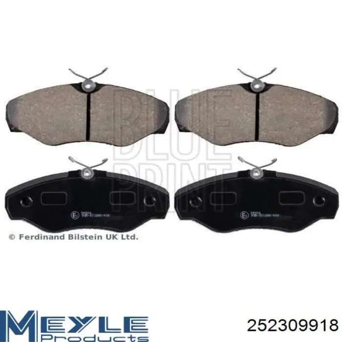 252309918 Meyle Колодки передние
