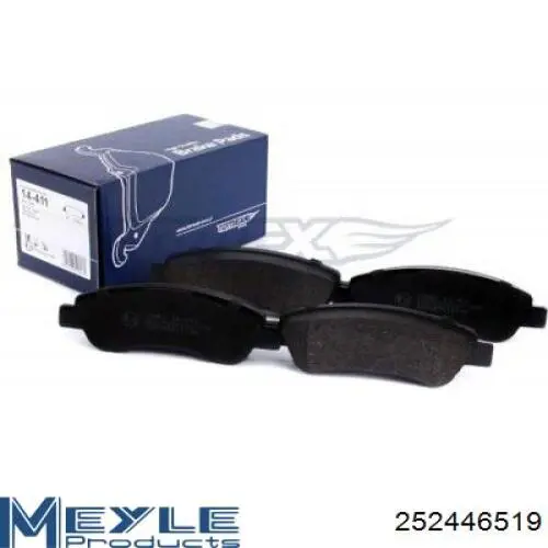 252446519 Meyle Колодки тормозные дисковые комплект