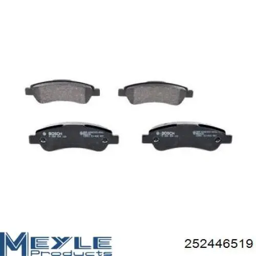 Колодки дисковые  Meyle 252446519 цена, от 17.15 USD