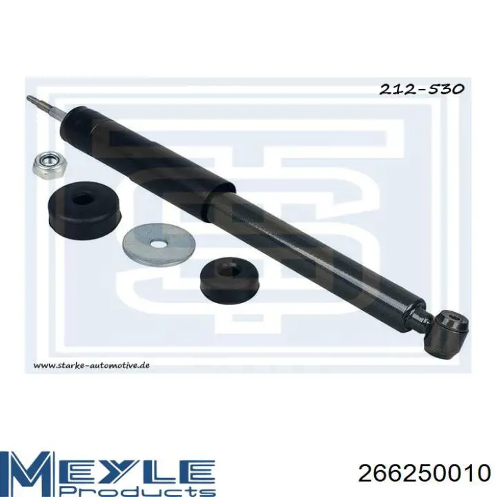 Купить 266250010 Meyle Амортизатор передней подвески