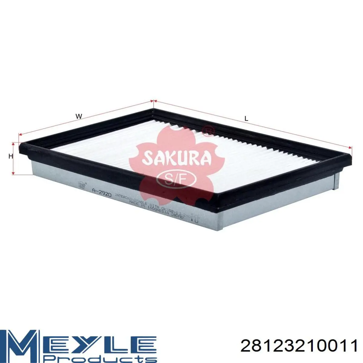 Воздушный фильтр SX2640 Shafer