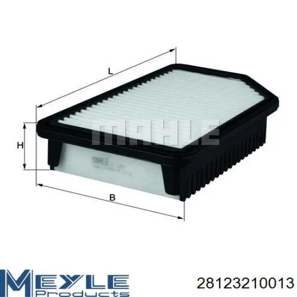 Купить 281131R100 Parts-Mall Автомобильный фильтр воздуха