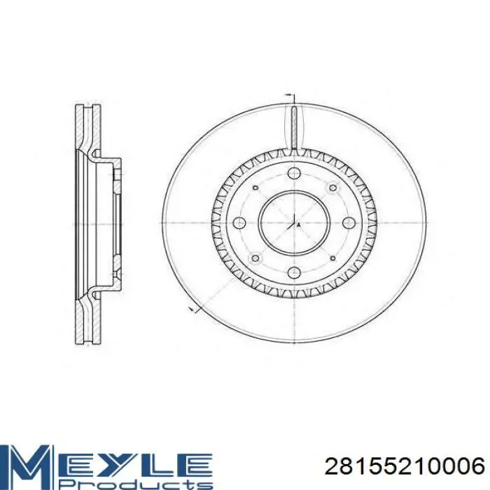 Тормоз дисковый передний Starline PB20271 цена, от 33.86 USD