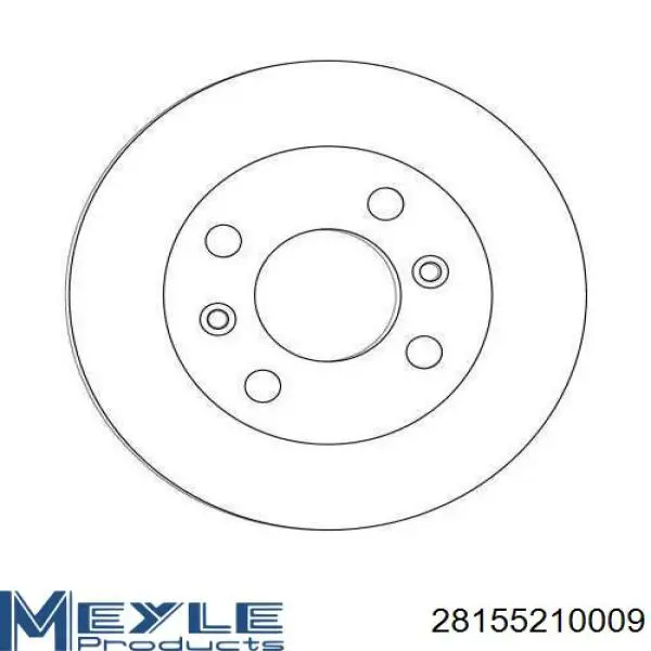 Передние тормозные диски 9950310 Brembo