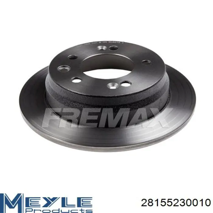 Купить 28155230010 Meyle Диск тормозной задний